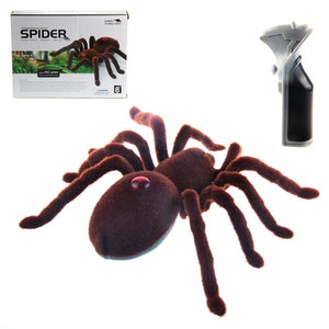 RC Creepy Soft Scary Plush Spider